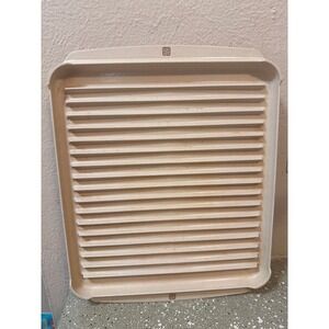 Vintage LITTONWARE Reversible Bacon Meat Roasting Rack Tray 39437 Microwave Use